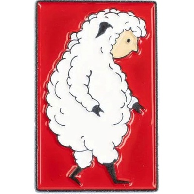 Alien odznáček Sheeple červená 551643