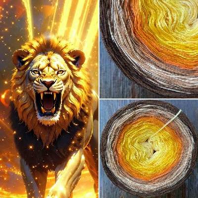 ColorfulLmadeshop Příze Čarovné klbko (3n) 1000m Zodiac - Leo