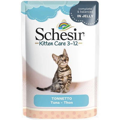 Schesir kitten Tuňák v želé 85 g
