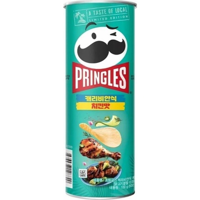 Pringles Korea chipsy s příchutí karibského pikantního kuřete 100 g