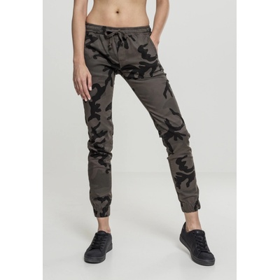 Urban Classics joggingové kalhoty dark camo