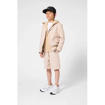 BOSS Детски къс панталон с лен boss (j52924.162.174)