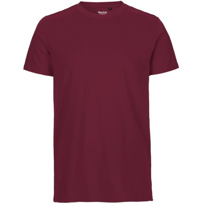 Neutral pánske tričko Fit bordeaux
