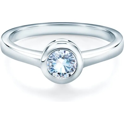 SAVICKI Годежен пръстен savicki: платина, диамант