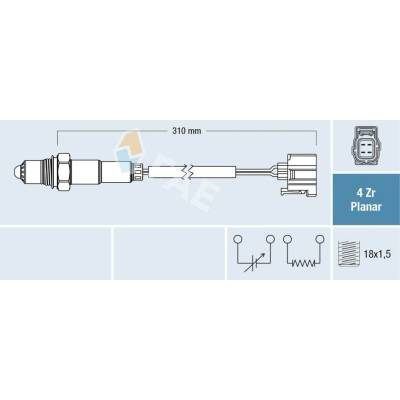 Lambda sonda FAE 77427