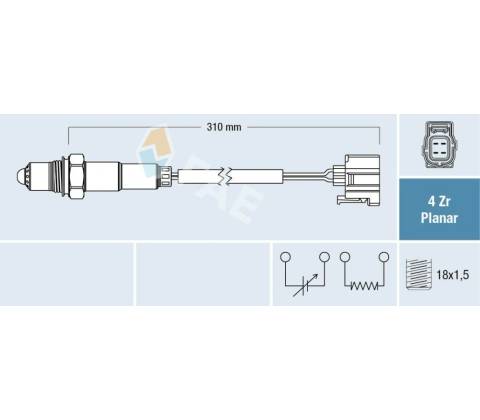 Lambda sonda FAE 77427