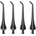 Fairywill 5020E/ 5020A water flosser tips - ЧЕРЕН -- BLACK