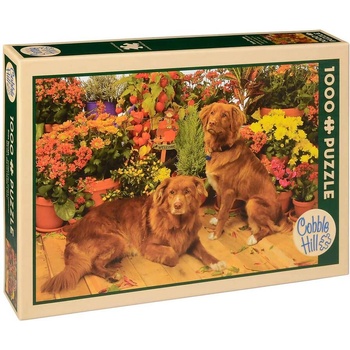 Cobble Hill Пъзел Cobble Hill от 1000 части - Новошотландски ретривъри (TYPZ0004018)