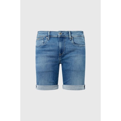 Pepe Jeans SLIM SHORT HATCH denim