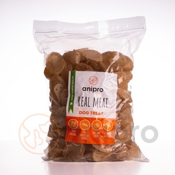 Anipro - Лакомство за кучета, обувки от телешка кожа, 7. 5 см, 10-12 гр. , 1 кг