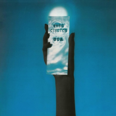 KING CRIMSON - USA Limited 50th Anniversary Edition Blue Sparkle LP