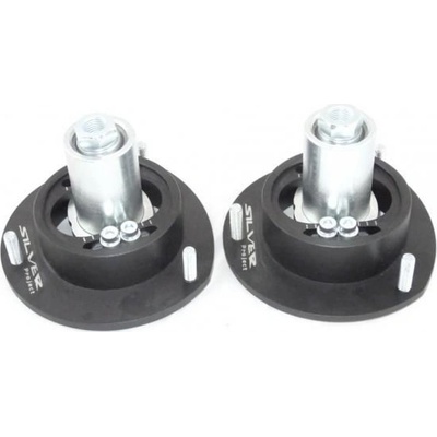 Pillowball Přední horní uložení tlumičů Top Mounts Silver Project Mercedes SL R129 / W124 / S124 - verze pro sériový podvozek
