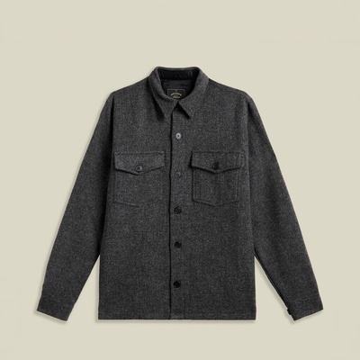 Portuguese Flannel Wool Field Grey