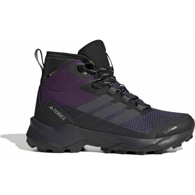 adidas Terrex Дамски туристически обувки Adidas terrex Women's Terrex Skychaser AX5 Mid GTX CW+ Winter boots - Aurora Plum / Grey Six / Tent Green - размер 42 2/3 (EU) (121-1175-0121)