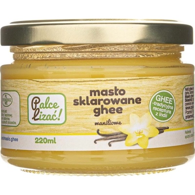 Palce Lizać Vyčistené maslo Ghee Vanilka 220 ml