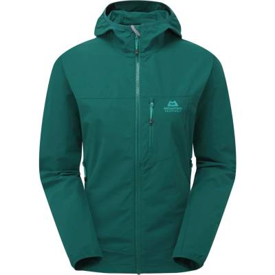 Mountain Equipment Дамско софтшел яке Mountain Equipment Women's Echo Hooded Jacket Softshell jacket - Deep Teal - размер 36 (EU) (103-2842-0112)