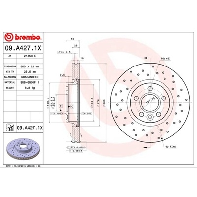 BREMBO 09.A427.1X