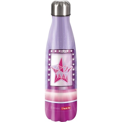 Step By Step Izolovaná láhev na pití z nerezové oceli 500 ml Star Stella