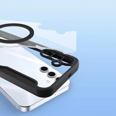 Dux Ducis Калъф Dux Ducis Skin X Pro за Samsung Galaxy S25+ с MagSafe и портфейл - черен (6971824160925)