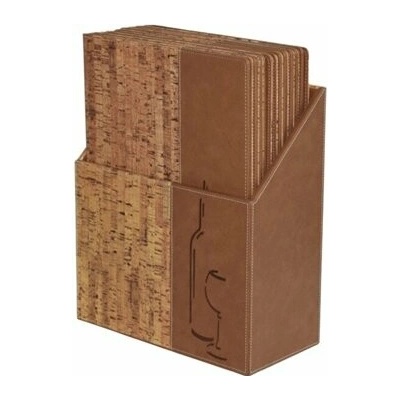 SECURIT Box s vínovými lístkami Design - korok MC-BOX-DRWC-CORK