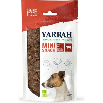 Yarrah 100г Yarrah Bio Mini Snack, лакомство за кучета