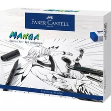 Faber-Castell Pitt Artist Pen Manga 19 ks +12 ks náhradních tuh 6715 12 ks