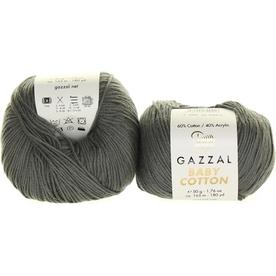 Gazzal Baby Cotton 3450 tmavě šedá
