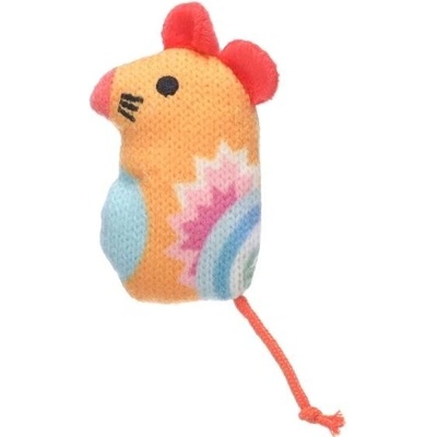 Flamingo Nitz myš oranžová 5,3 x 2,9 x 8,5 cm