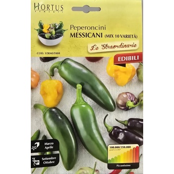 Hortus Люти чушки Мексикански Микс от 10 сорта
