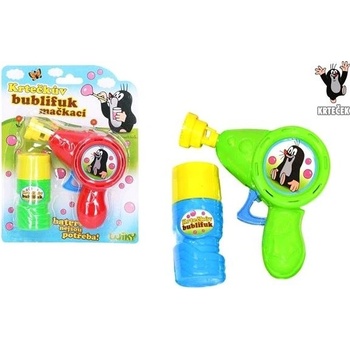 Wiky Bublifuk mačkací Krtek 55 ml Zelená