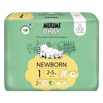 MUMMI BABY 1 Newborn 2–5 kg eko 25 ks