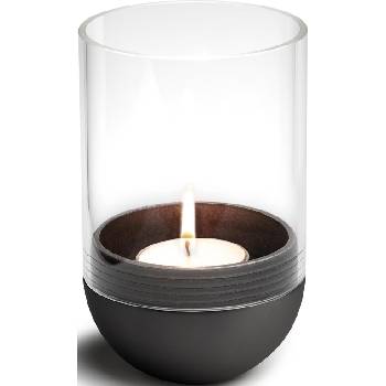 Hoefats Свещник Gravity фенер черен (00544)