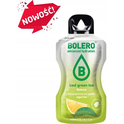 Bolero Iced Green Tea Lemon so stéviou 3 g