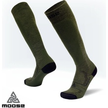 Moose HUNTER LONG merino outdoorové podkolienky