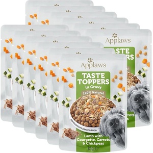 Applaws Капсула Applaws Dog Taste Toppers in Gravy агне, тиквичка, морков и нахут 12 x 85 г