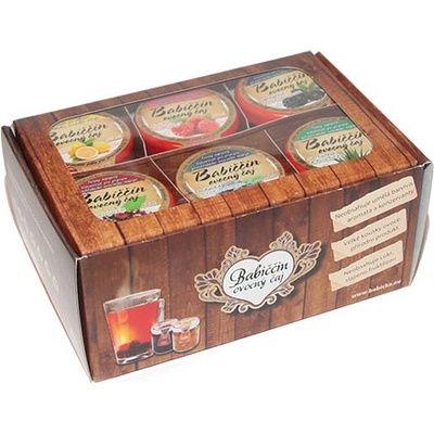 Gemiral Darčeková sada Babičkin ovocný pečenný čaj 6 x 60 ml