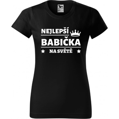 Dámské tričko Nejlepší babička na světě Bílá