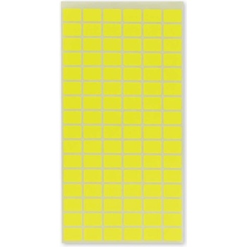 Spree Етикети 12/18 мм, 96 бр. на лист, 10 л. , жълт (3800884121672)