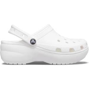 Crocs Classic platform clog w бяло, черно 38/39 (206750-100)