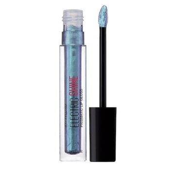 Maybelline Electrio Shine Prismatic Гланц за устни 165 Electric Blue 5 ml