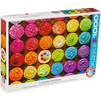 EUROGRAPHICS Пъзел Eurographics от 1000 части - Цветен къпкейк (60005625)