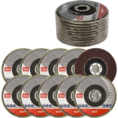 Dema Lamelový vějířový brusný kotouč 125 mm K80 15947D 10 ks
