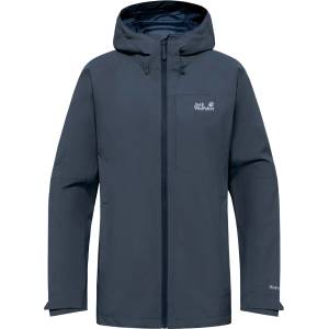 Jack Wolfskin Дамско водоустойчиво яке Jack Wolfskin Women's Tempest 2L Jacket Waterproof jacket - Midnight Sky (102-5197-0114)
