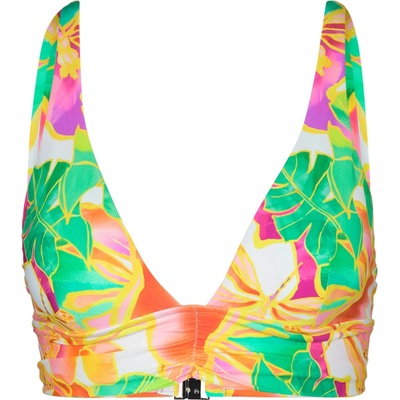 Seafolly Дамско бикини горнище Seafolly Women's Wonderland Longline Tri Bikini top - Fuchsia Rose - размер 34 (EU) (150-4302-0111)