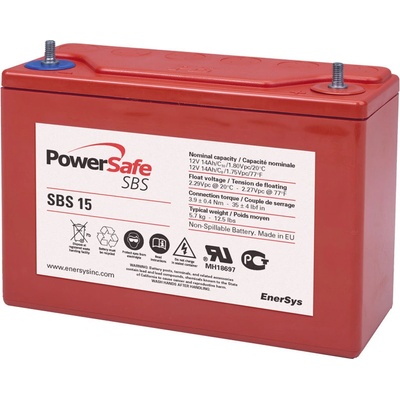 EnerSys PowerSafe SBS 15 12V 14Ah SBS15