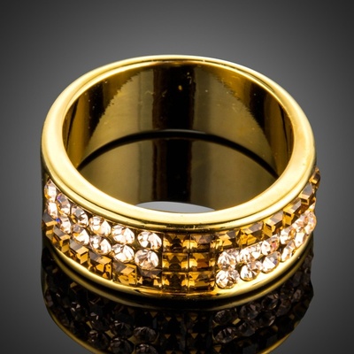 Francesca Petrucci prsten Swarovski Elements Germano P0210