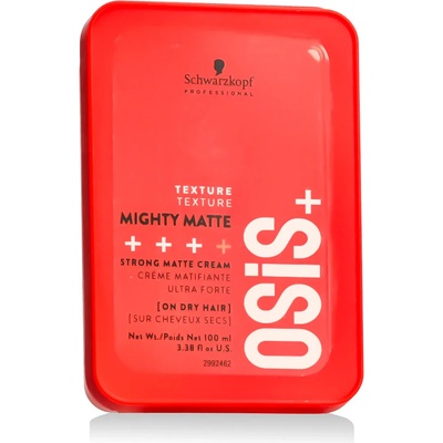 Schwarzkopf Osis+ Texture Mighty Matte Strong Matte Cream 100 ml