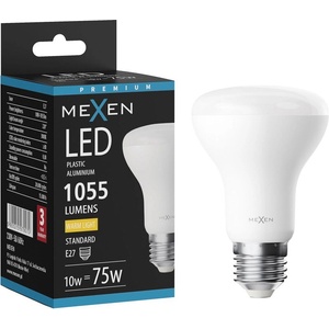 Mexen Nova LED крушка E27, R63, 10W, Топло - 3000K, 1055 lm - L104-E27-1030-01 (L104-E27-1030-01)