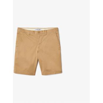 Lacoste Къси панталони Lacoste Slim Fit Stretch Cotton Shorts - Beige