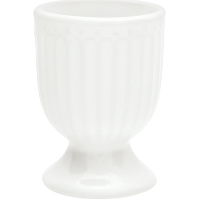 GreenGate porcelánový kalíšek na vajíčko Alice white